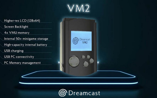 VMU2 (VM2) Dreamcast Mod Chris