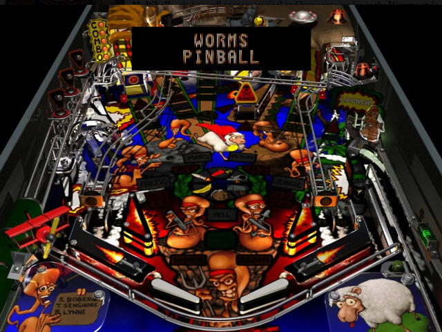 Worms Pinball Dreamcast